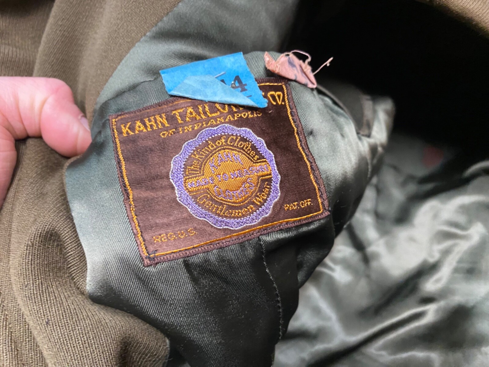 ORIGINAL WWII US ARMY OFFICER CLASS A DRESS JACKET- MEDIUM 40R