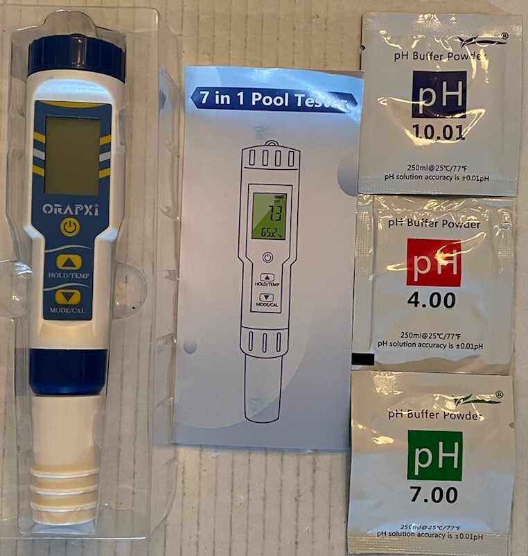 Pool Water Tester 7-in-1