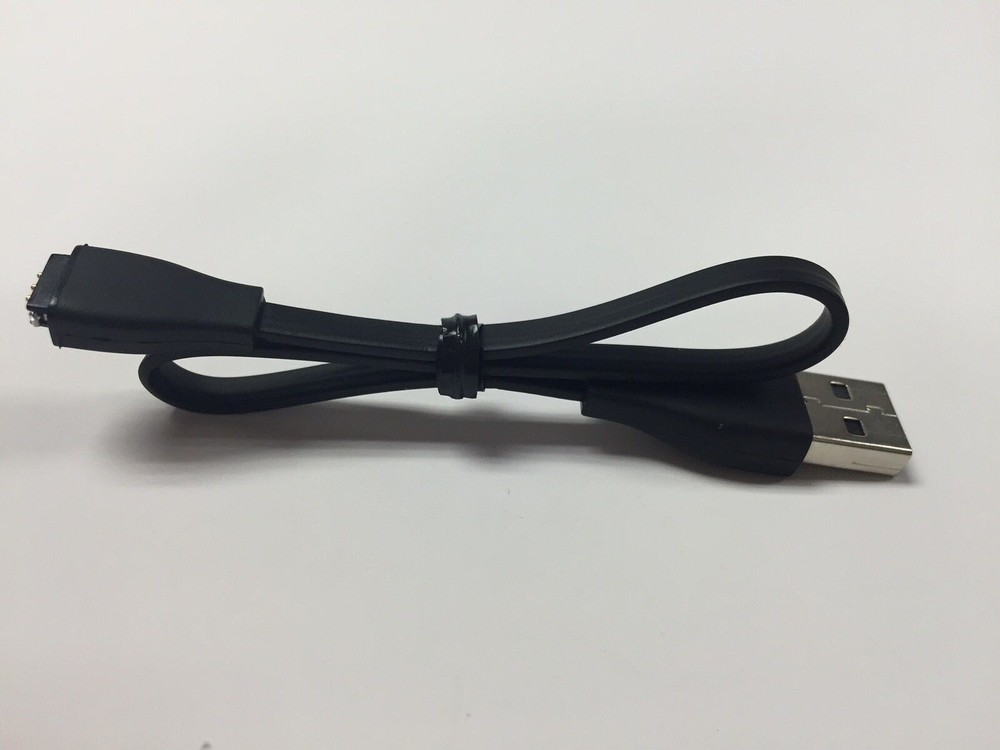 GENUINE Fitbit Replacement Charging Cable Black USB Fitness Tracker Force/Charge