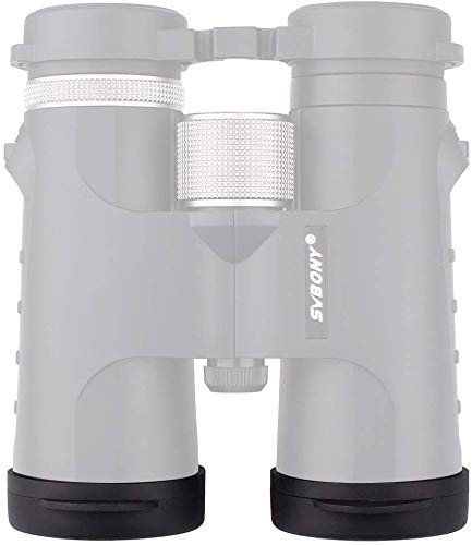 SVBONY Protective Rubber Objective Lens Caps for Fits Binoculars with Black