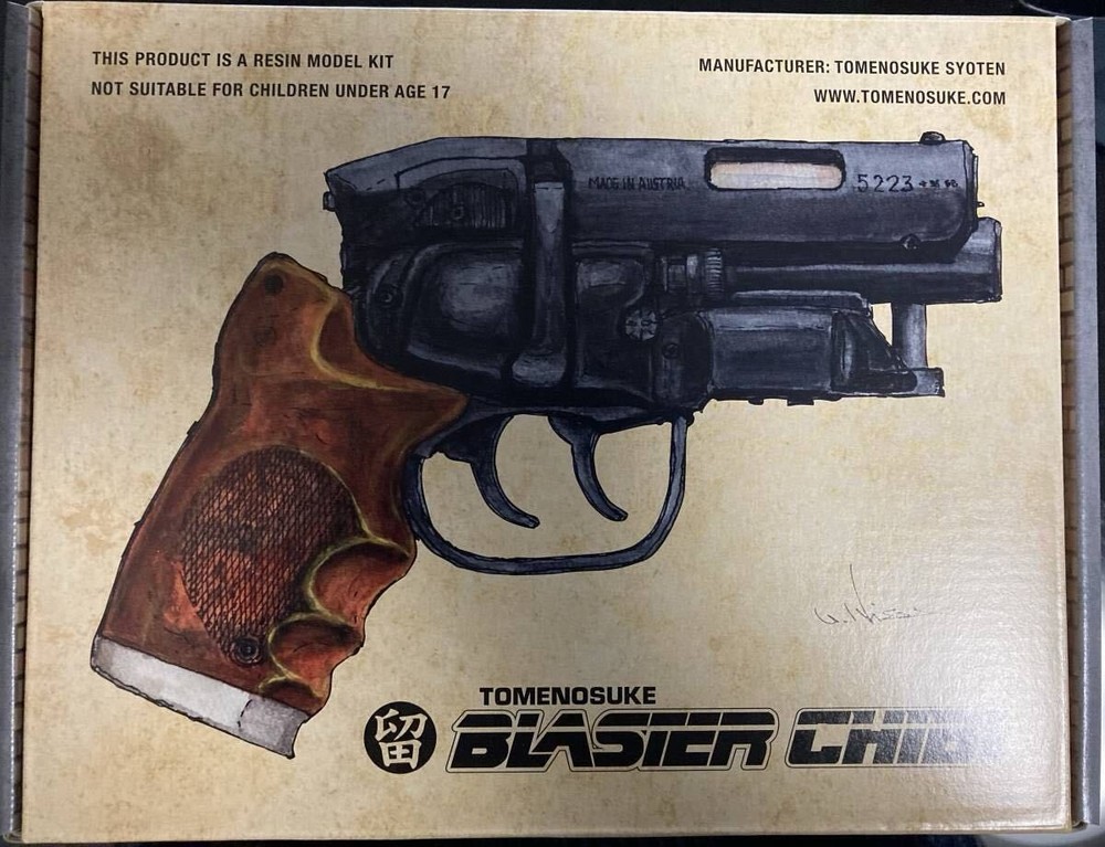 Tomenosuke Blaster Chibi Resin Model Assembly Kit Blade Runner 2049 NEW