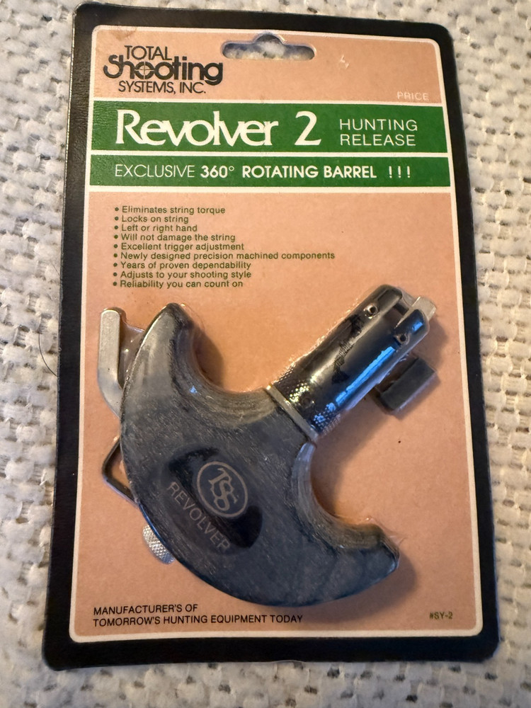 Total Shooting Systems Revolver 2 Hunting Release NOS