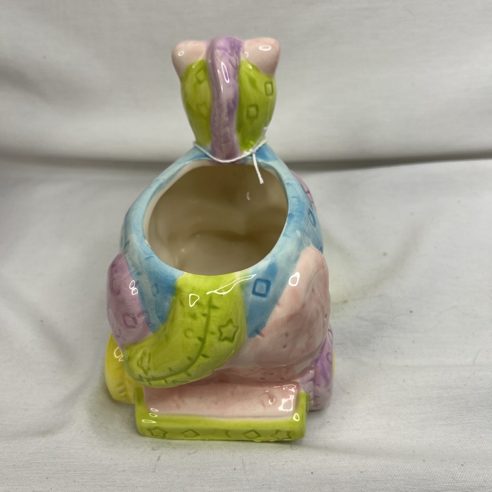 Ceramic Pastel Nursery Animal Planter