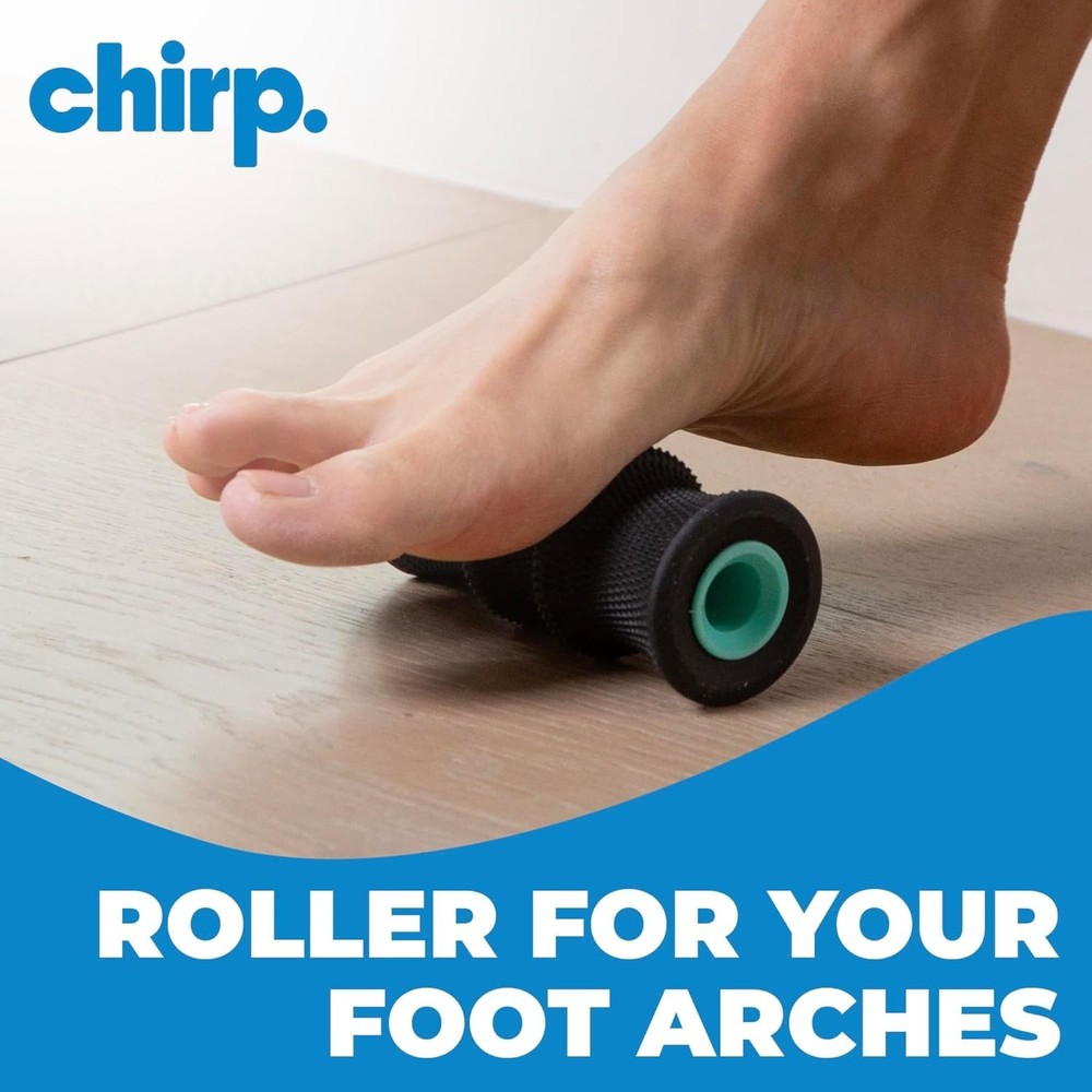 Ergonomic Deep Tissue Foam Roller for Muscle Relief & Spinal Decompression