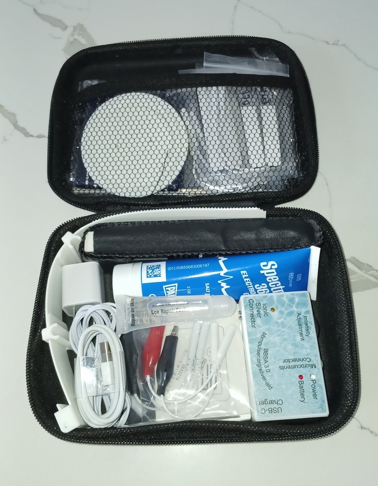 “Silver Aid 3.0” (Blood Electrification and Ionic Colloidal Silver kit) BBSA 3.0