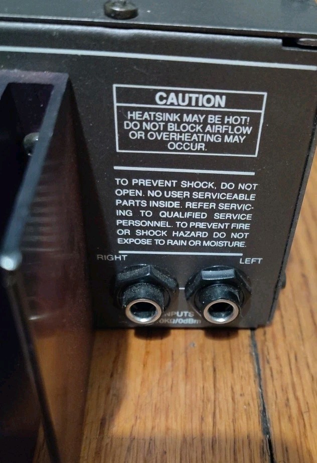 Samson SERVO-240 120W Studio Amplifier