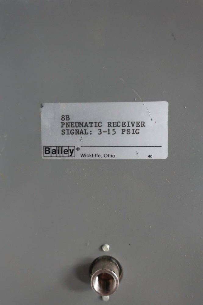 Bailey 8B Pneumatic Receiver 3-15psi