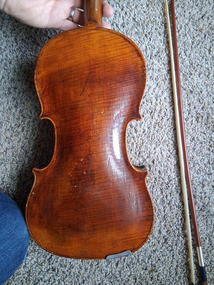 Violin Very Old Reconstruction By George W Quick 1937