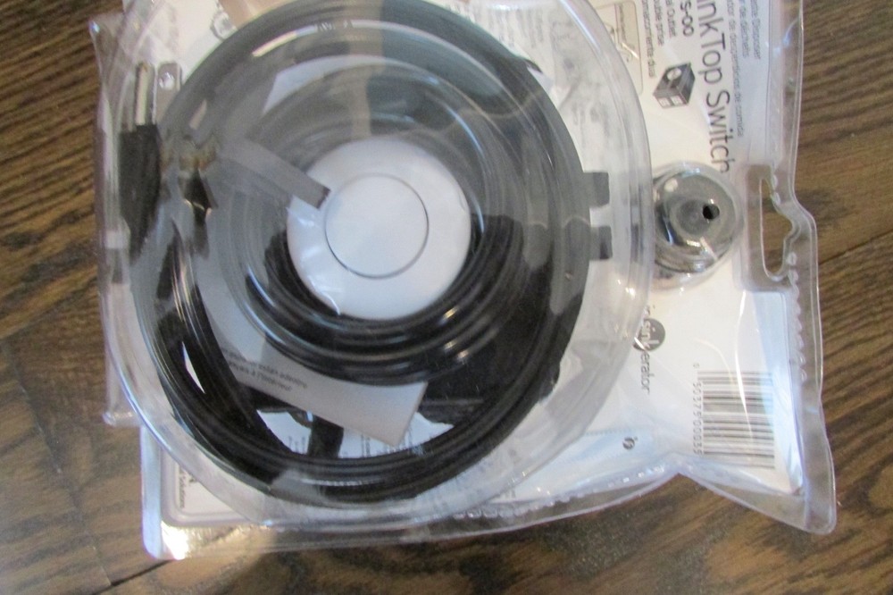 InSinkErator STS-OOSN SinkTop Chrome Button Dual Outlet Switch