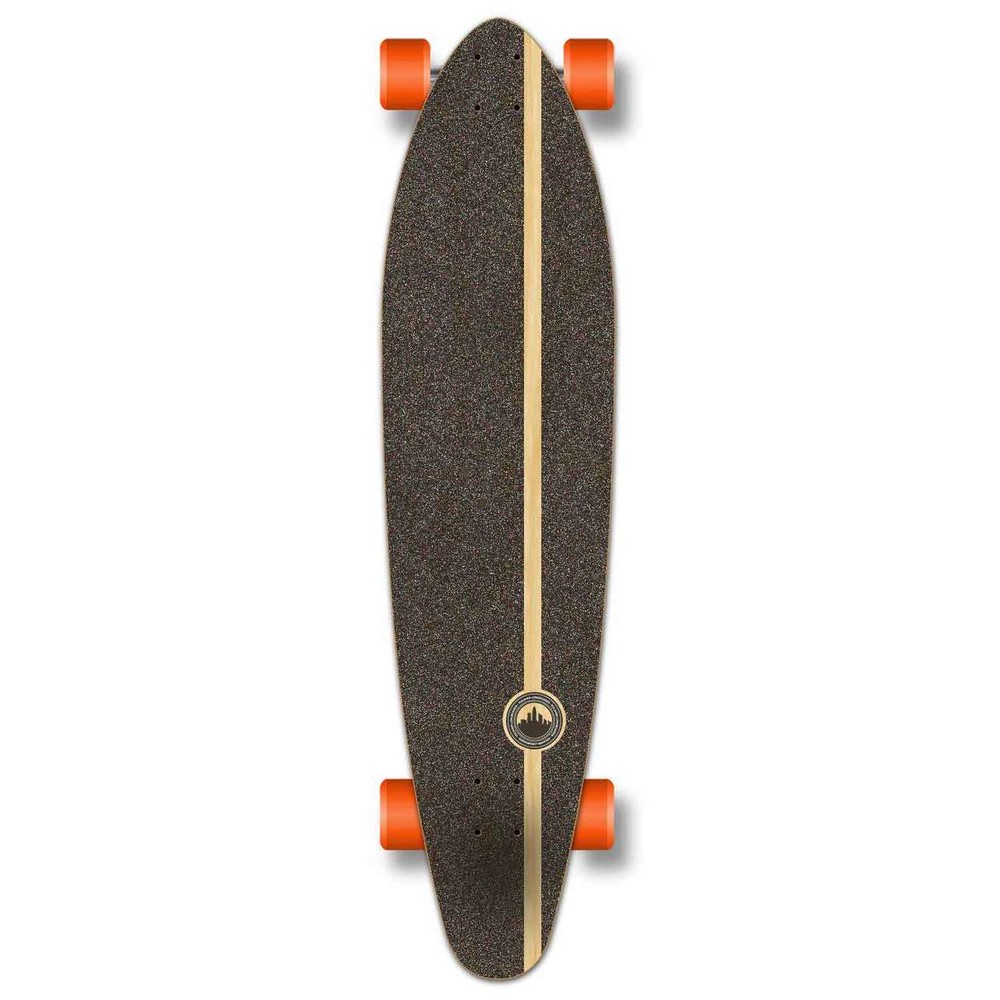Yocaher Kicktail Longboard Complete - VW Series - Blue N' Red