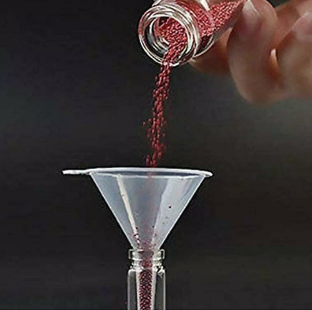 2 Funnels Small MINI Plastic Perfume Diffuser Bottle Liquid Oil FRAGRANCE Spices