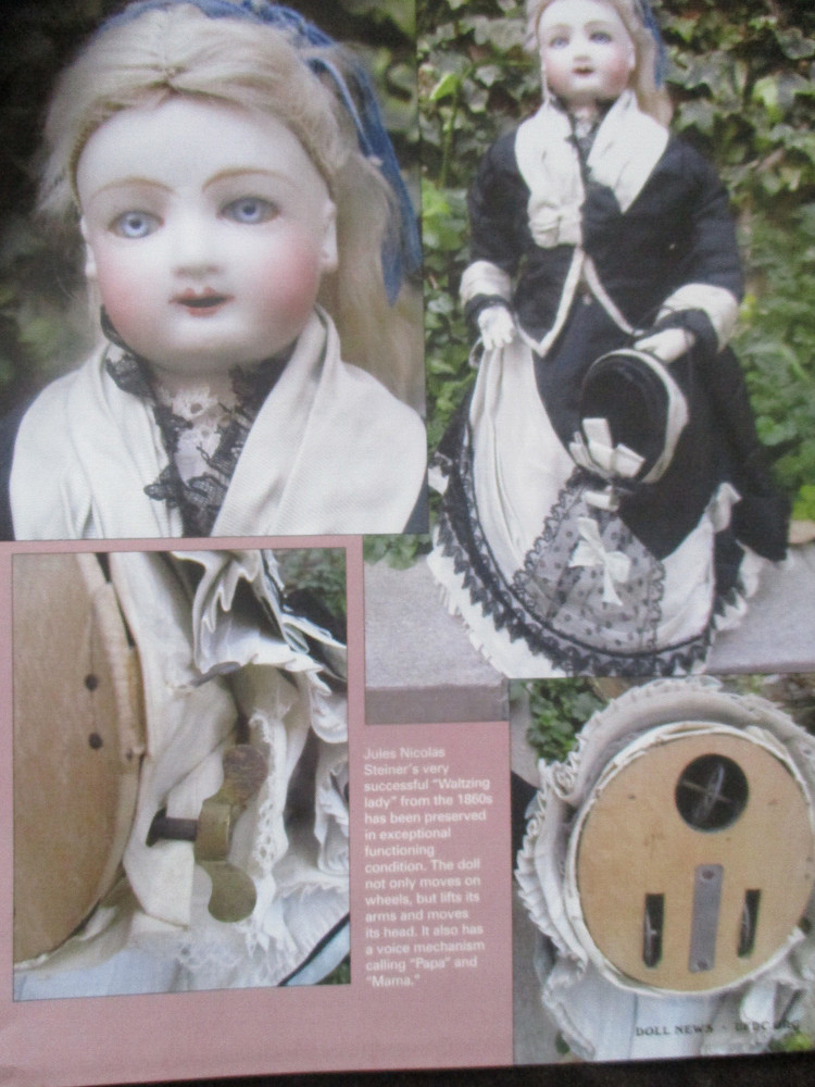 5p Early Walking Dolls on Wheels Doll History Article