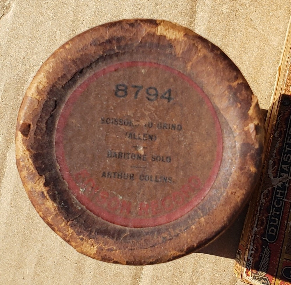 Hersheys Tin Dutch Masters Cigar Box Edson Record Container Vintage Misc Lot