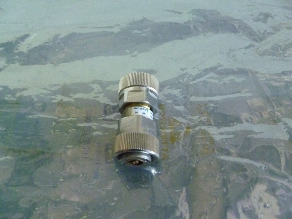 MIDWEST MICROWAVE MODEL 431 10DB COAXIAL ATTENUATOR