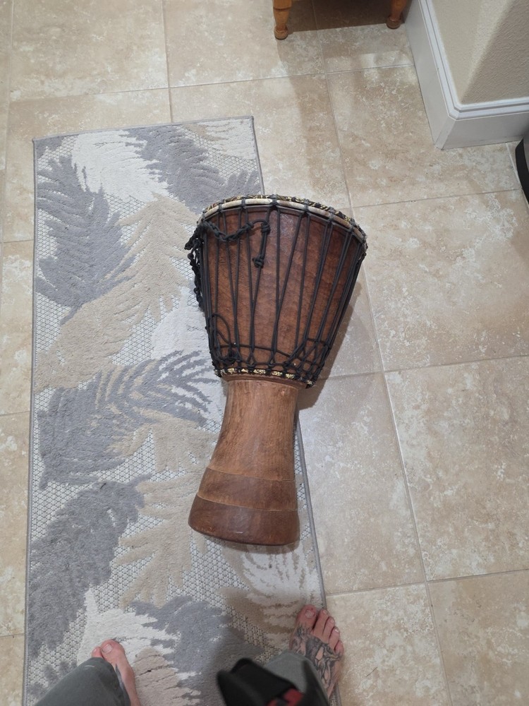African djembe drum