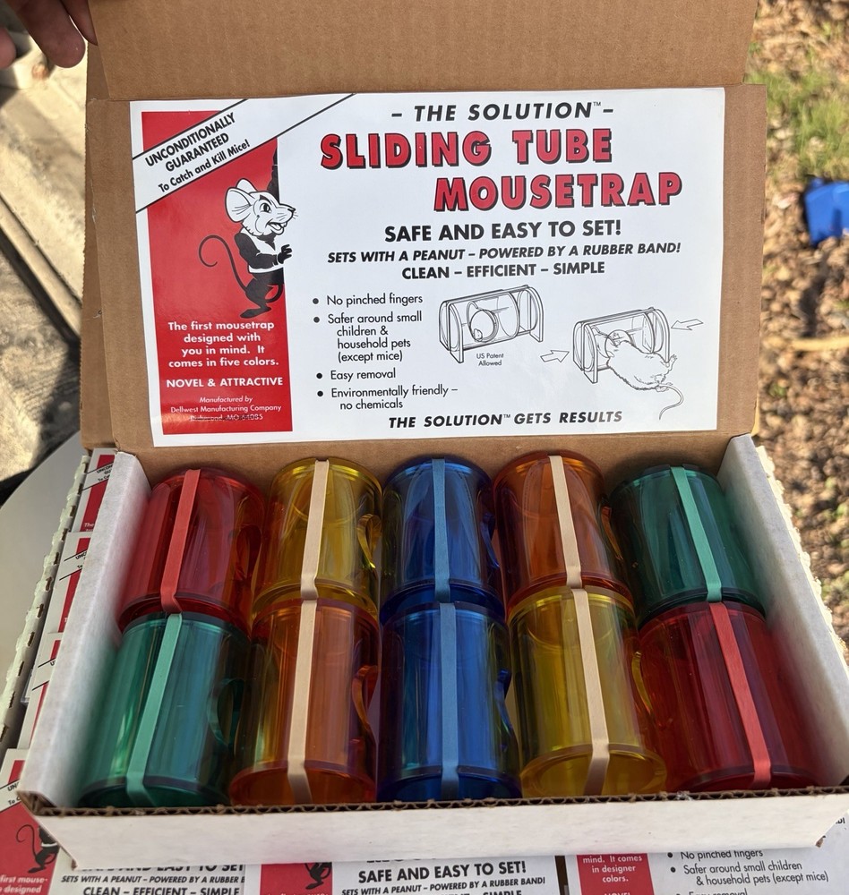 The Sliding Tube Mouse Trap
