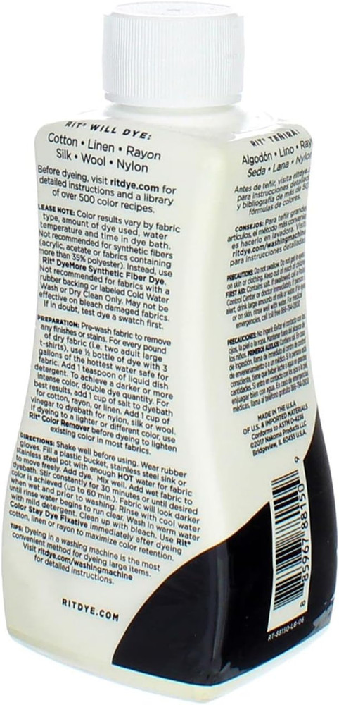 Rit 8 Fl. Oz. Liquid Black Dye