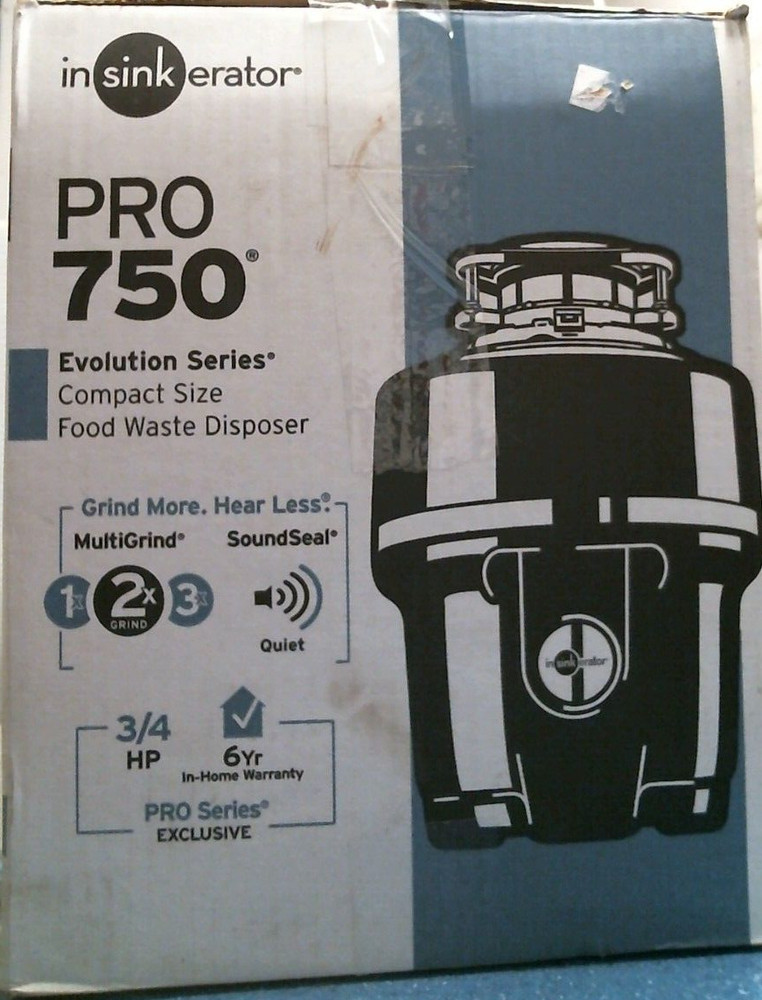 Insinkerator Evolution Pro 750, 0.75HP Garbage Disposal (01825) FS