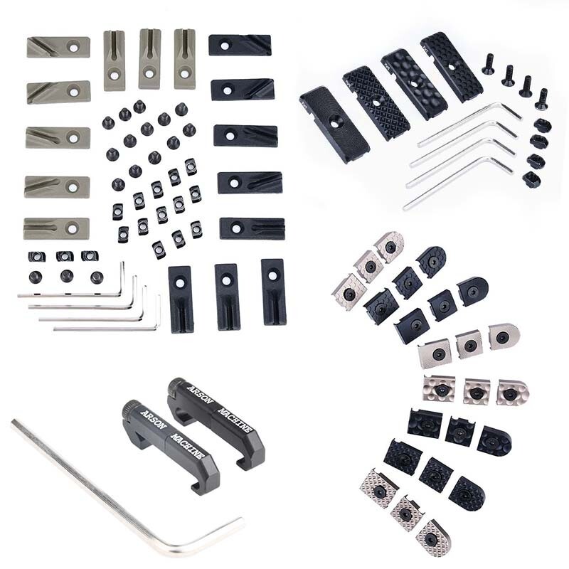 CNC Wire Guide System for KEYMOD/M-LOK - Tactical Cable Management