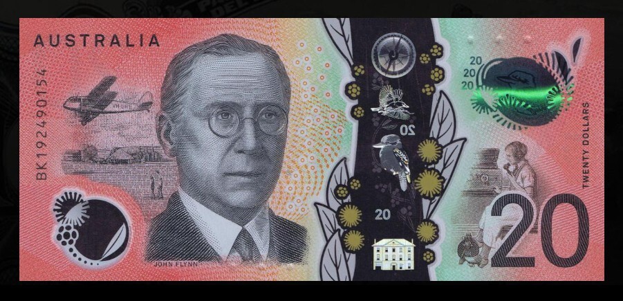 Australia 2019 P-64 20 Dollar Polymer UNC