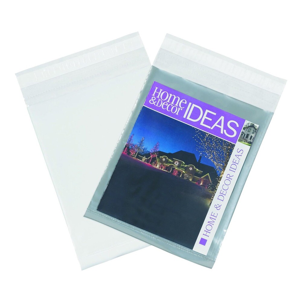 2000 9"x12" Clear View Poly Mailers 2.5 Mil Shipping Premium Packging Envelopes