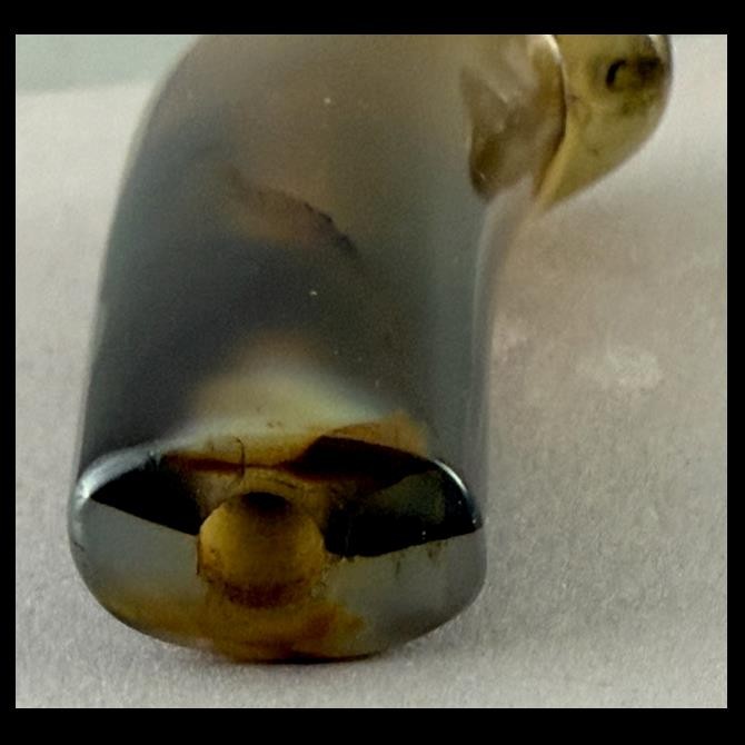 Antique Agate Knife Handle Middle Eastern ?