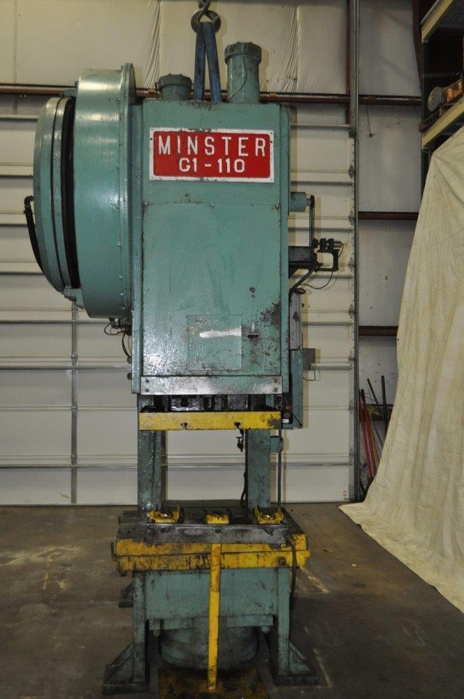 110 TON MINSTER GAP FRAME PRESS