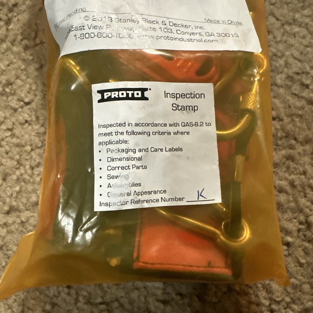 Proto SkyHook Tool Lanyard for 4 Tool Set Up JPSSCAFF4 #WT-9B-D0001