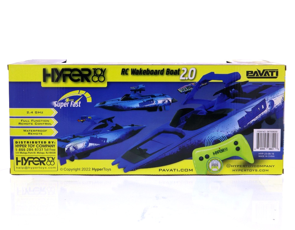 Hyper Toy Co Pavati RC Wakeboard Boat 2.0