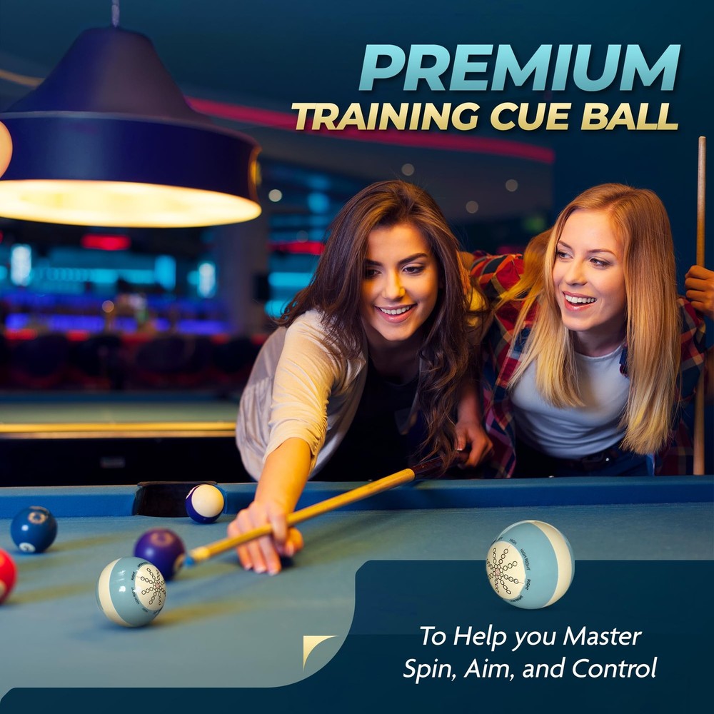 Cue Balls for Pool Table - Durable, Scratch-Resistant Weighted Cue Ball