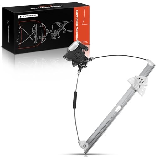 Front Right Power Window Regulator with 2-Pin Plug Motor Front Passenger Side