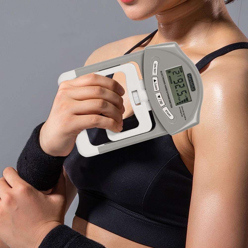 Handeful Grip Strength Tester - Dynamometer Handgrip Measurer Meter Handheld