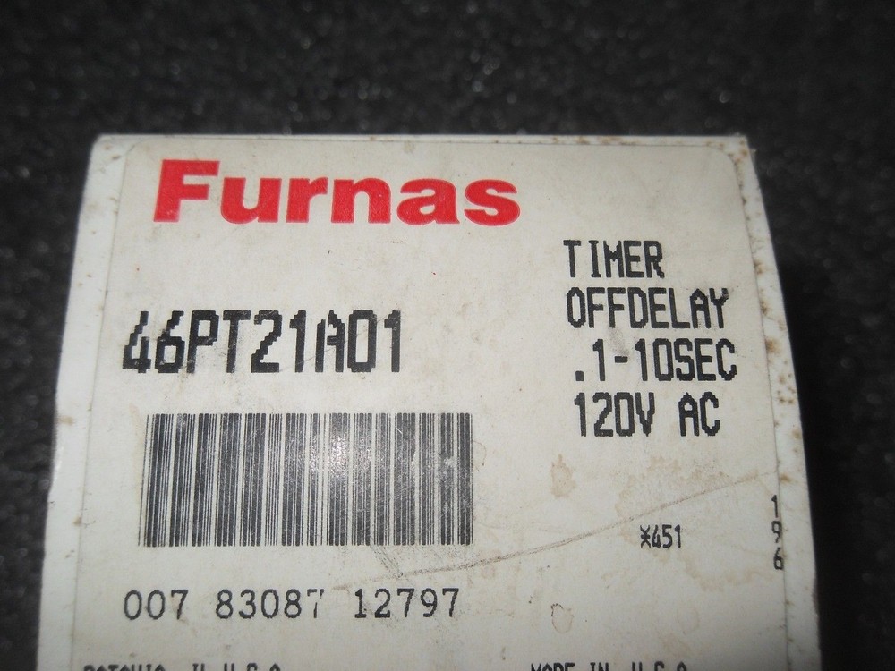 Furnas 46PT21A01 Off-Delay  .1-10SEC Timer