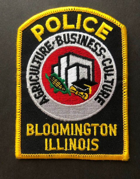 Bloomington Illinois IL Police Sheriff Patch