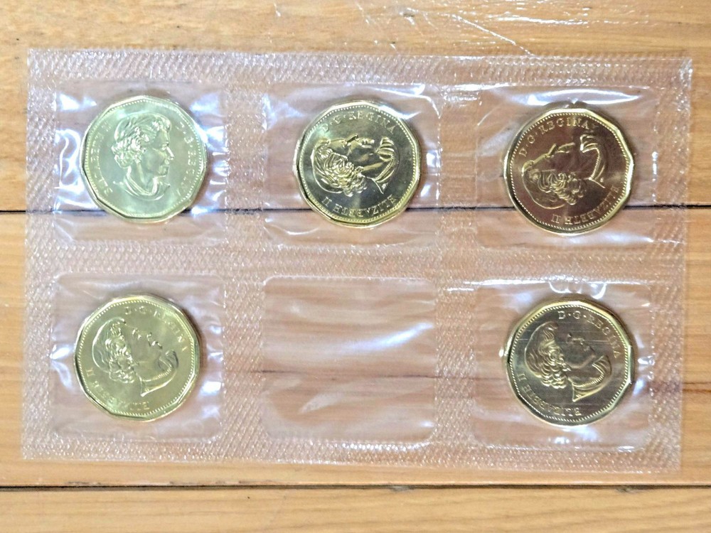 2017 Canada $1 Toronto Maple Leafs 100th Anniversary 5 Coin Pack