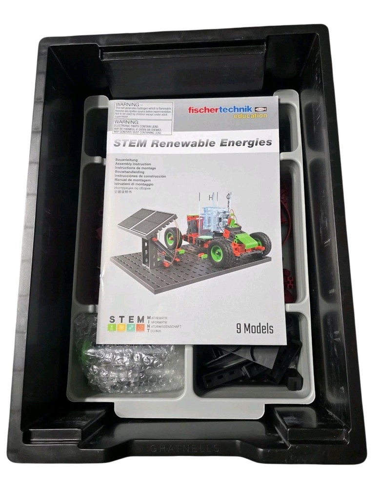 Fischertechnik STEM Renewable Energies Educational Kit 559881 Open Box Complete