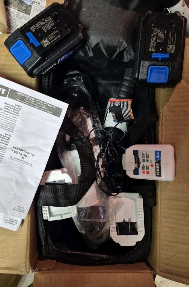 Hart HPCK402B Cordless 4-Tool Combo Kit