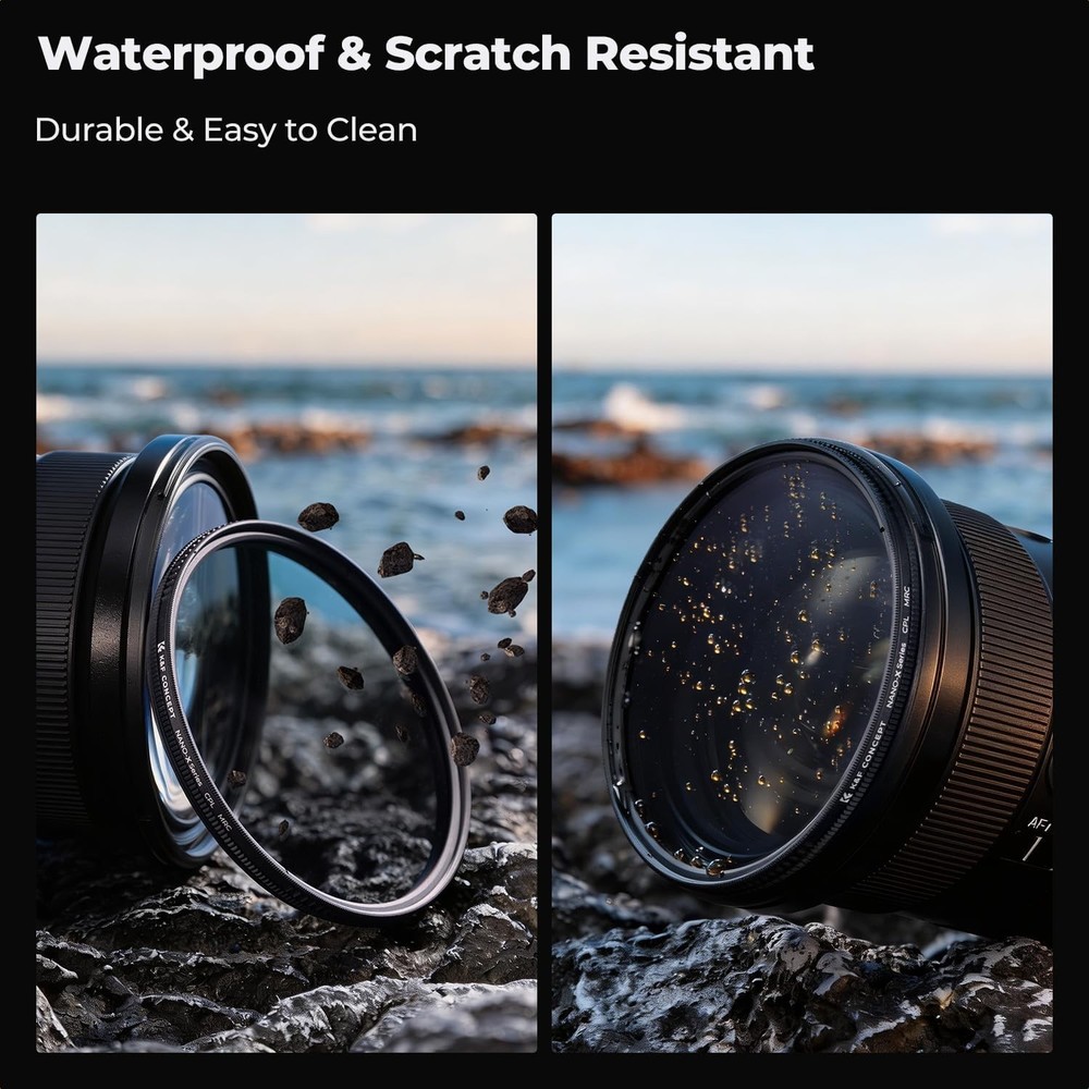 55mm Circular Polarizer Filter - HD 28 Layer Multi-Coated