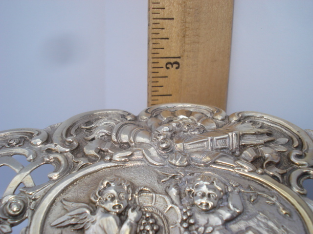 Hanau - 19th Century German Silver " Cabinet Silver " Basket