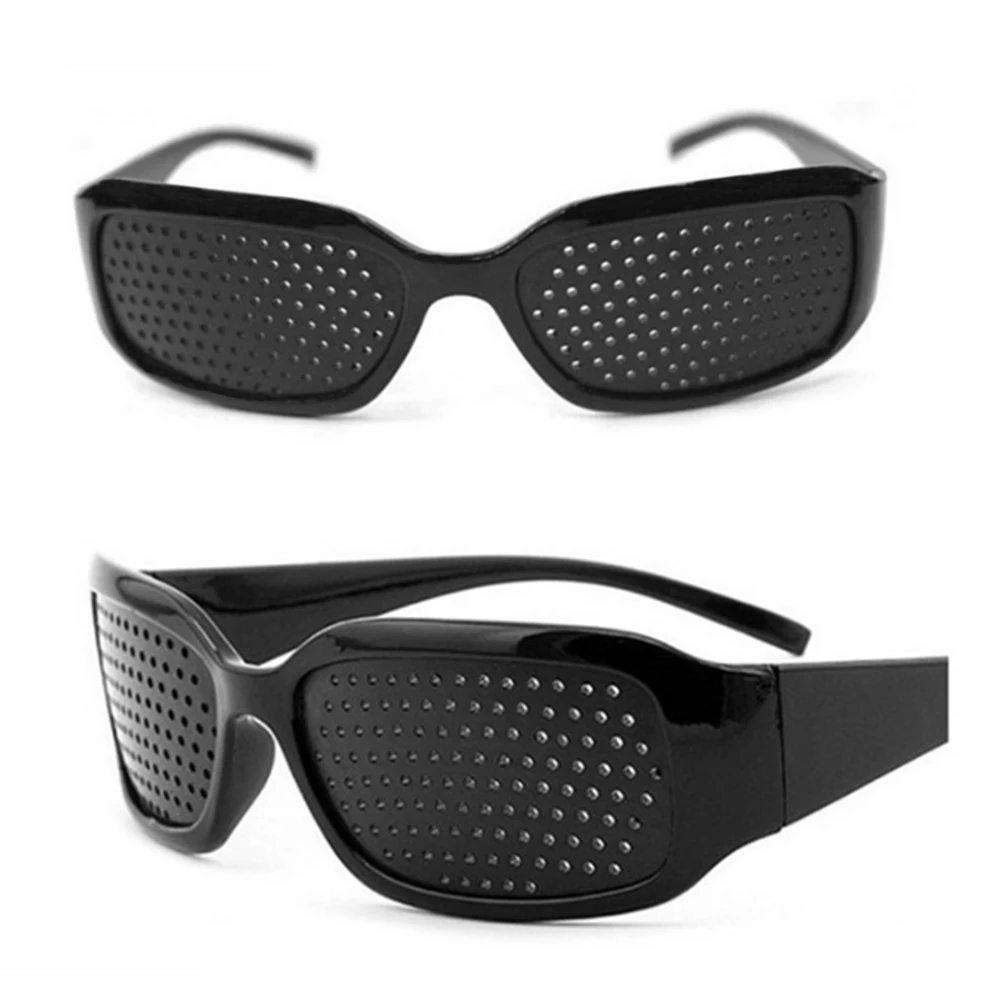 2/4 Pair Small hole Glasses Eyes Correction Exercise Eyesight Care Improvement