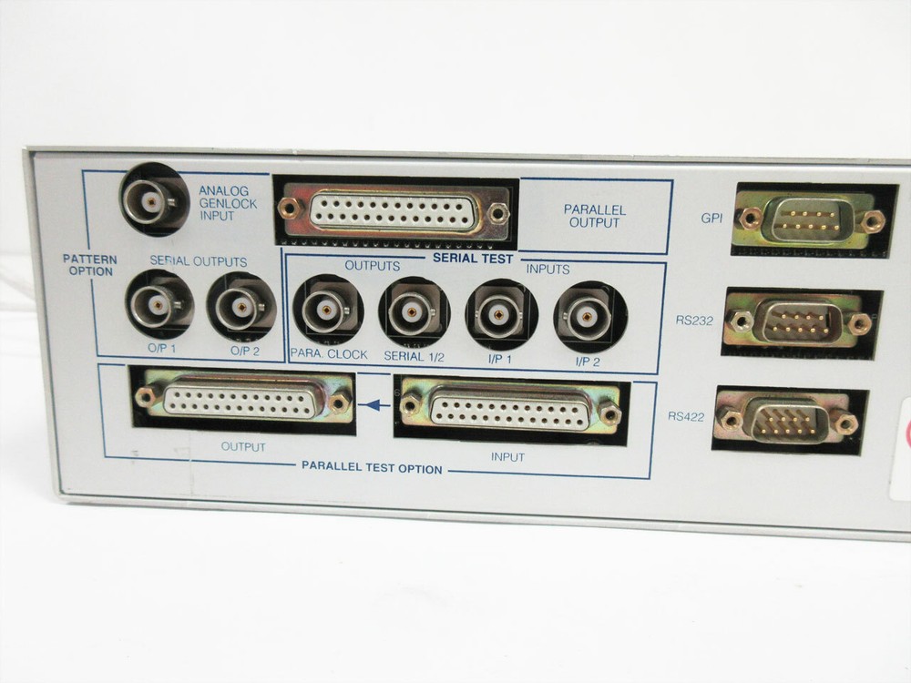 SENCORE AAVS S310 DIGITAL VIDEO ANALYSER