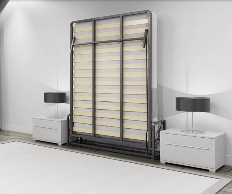 Vertical Full Wallbed Folding Guest bed Pull Down Murphy bed Hidden bed