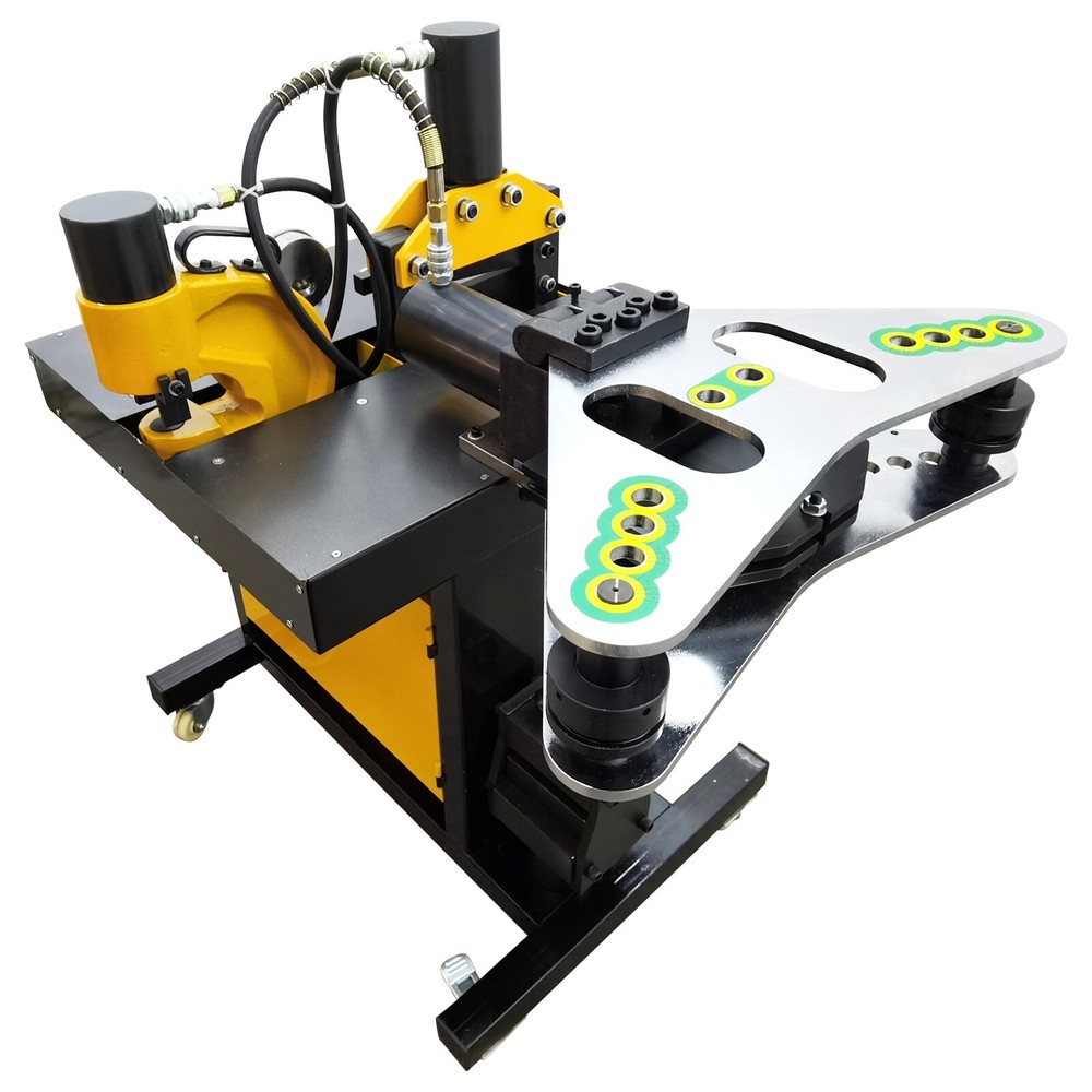110V Electric Hydraulic 5 in 1 Bus Processing Machine 750W Busbar Processor