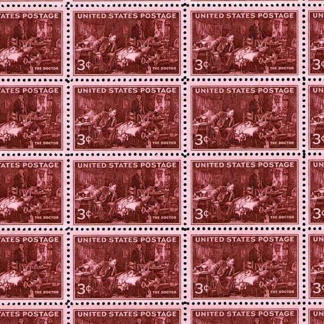 Full mint sheet of 50 #949 DOCTOR'S ISSUE MNH OG