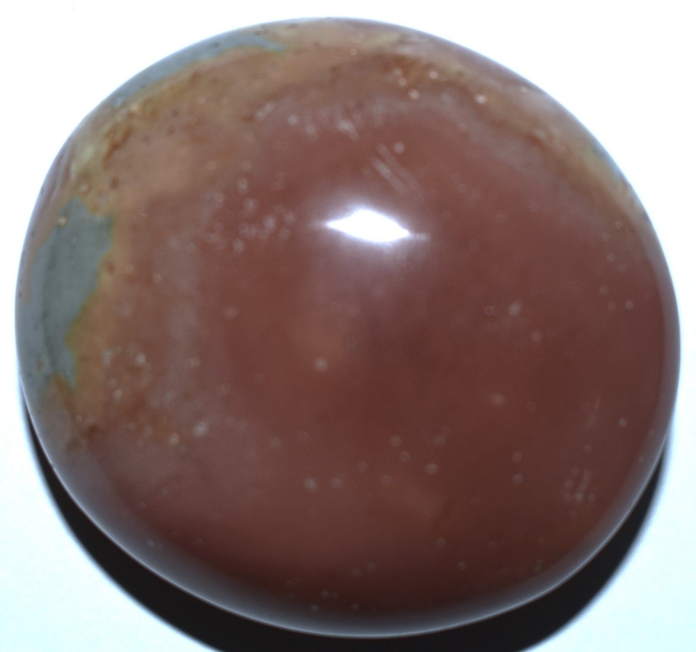 Pretty Polychrome Jasper Palm Stone 1.85"/68 Grams
