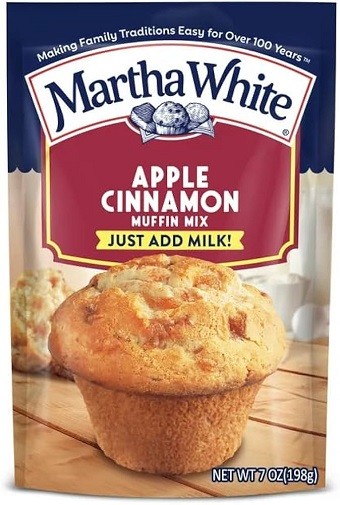 Martha White Apple Cinnamon Muffin Mix 2 Pack