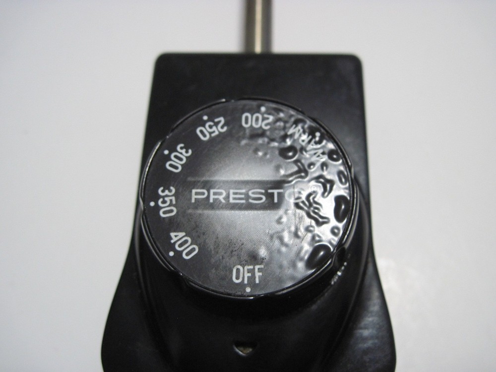 Presto 0690005 Skillet Griddle Temperature Control Power Cord Plug Tested
