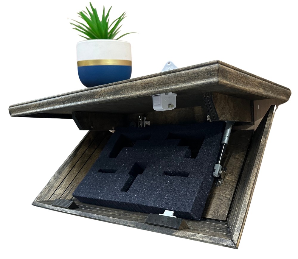 Hidden Gun Storage, Gun Storage Concealment Shelf - Secure Hidden Compartment St