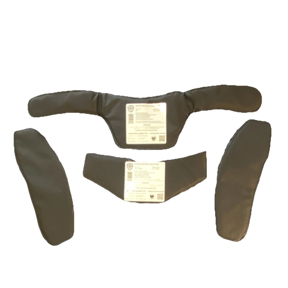 Shield Defence Solution NIJ Level IIIA Neck Protector UHMWPE M/XL 3pc Set