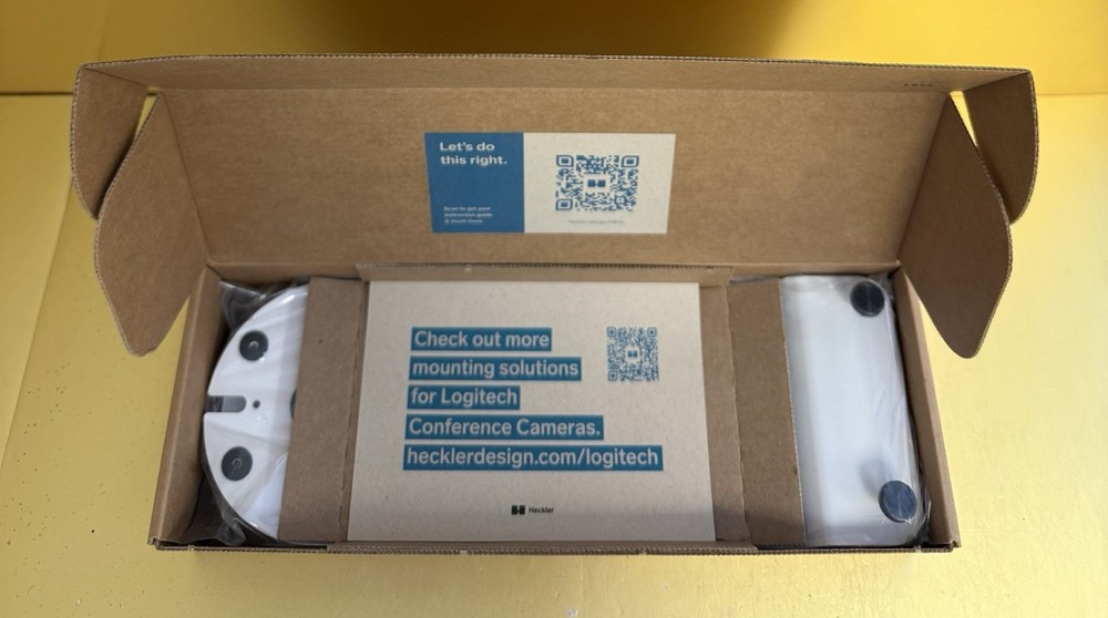 Heckler H876-WT Whiteboard Mount for Logitech Scribe